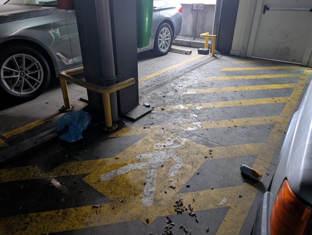 mizerie parcare pantelimon 9