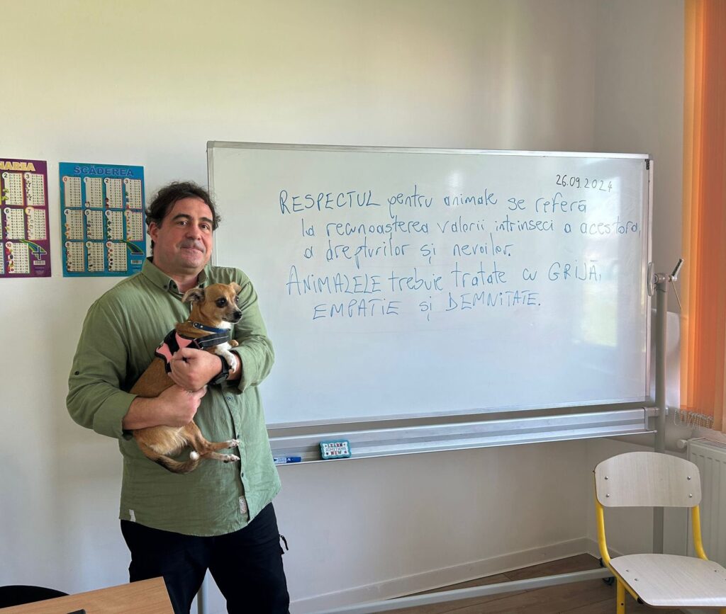 Ora cu și pentru animale. Opționalul va fi introdus în școli, la nivel național