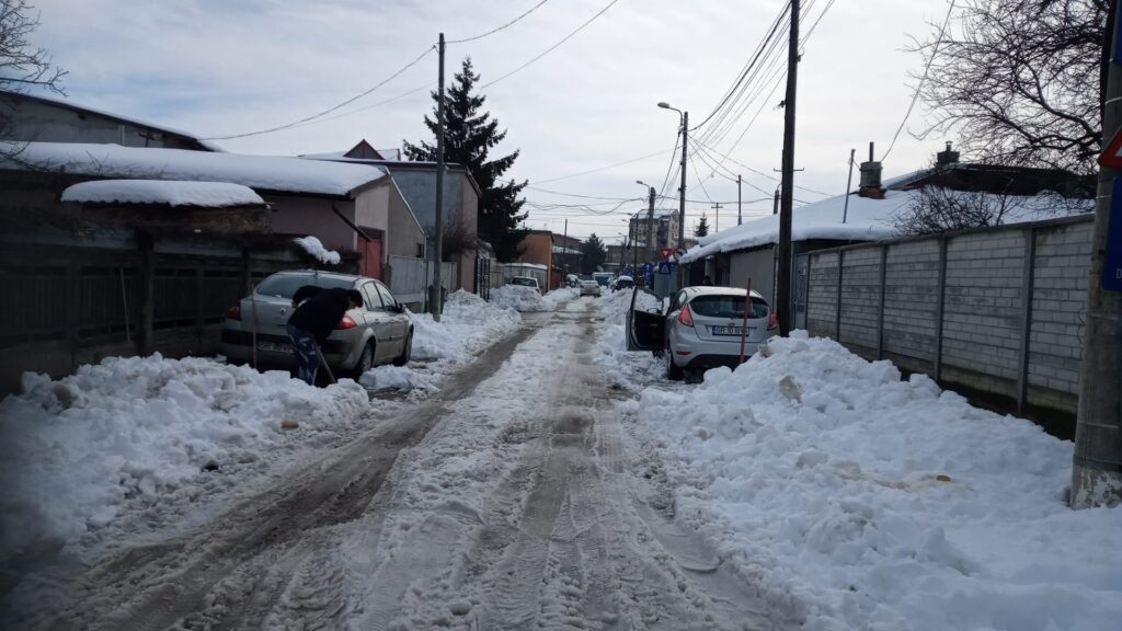 Primăria Sectorului 1 penalizează Romprest cu 1,6 milioane de lei pe zi pentru deszăpezire deficitară: „Nu e destul”