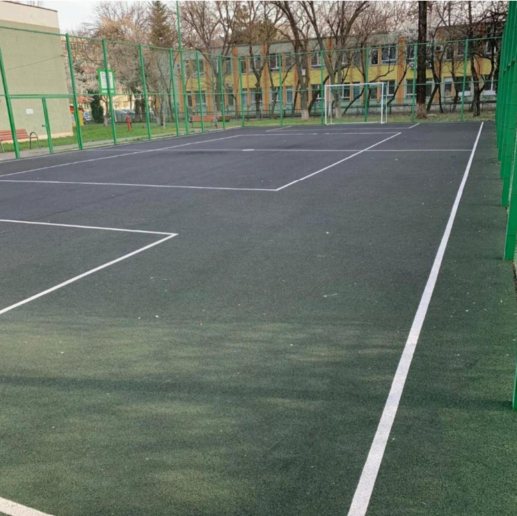 teren după reabilitare