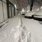 Ninge în weekend și avem iar cod galben de viscol. Ce strat de zăpadă se mai depune