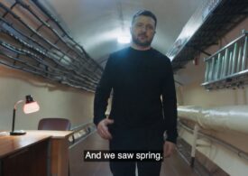 Imagini din buncărul în care locuiește Zelenski de la începutul războiului (Video)