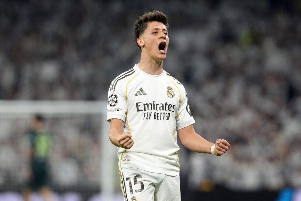 Arda Guler, adversarul României în barajul pentru CM, starul lui Real Madrid, a marcat un gol ireal de la peste 68 de metri (Video)