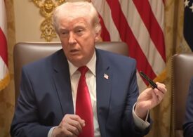 Trump întrerupe discuțiile serioase despre Iran în ședința de Cabinet pentru a vorbi despre... Sharpie (Video)