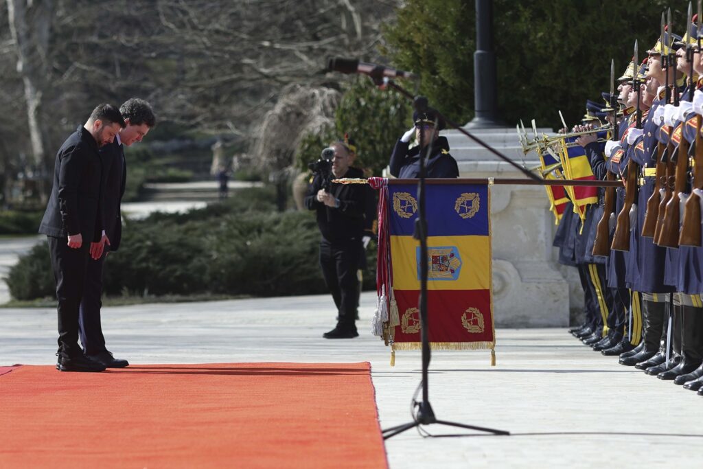 Zelnski onorul Cotroceni