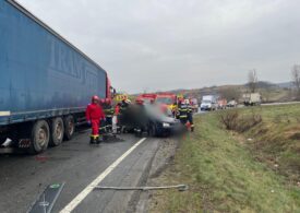 Accident devastator cu două camioane, în Cluj: Cinci oameni au murit, inclusiv doi adolescenți