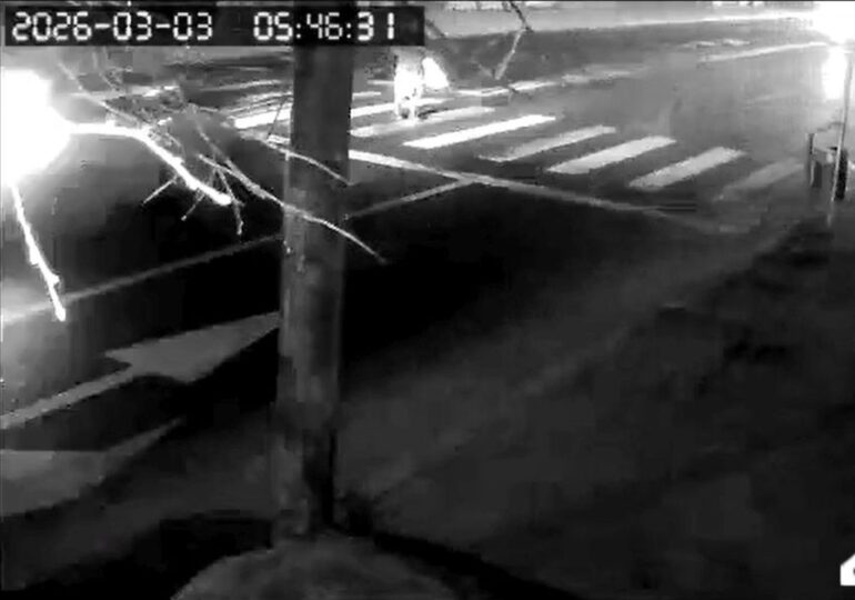 Imagini cu accidentul provocat de Kader Keita: O femeie, lovită în plin pe trecerea de pietoni <span style="color:#990000;">(Video)</span>