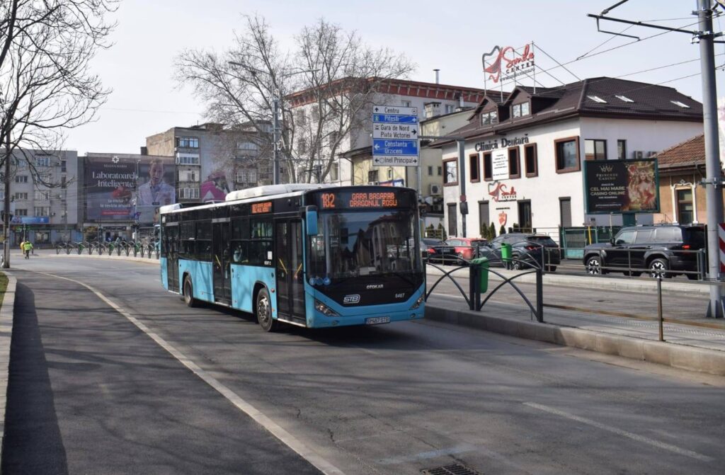 Trasee STB modificate din cauza șantierelor la liniile de tramvai. Rute alternative pentru călători
