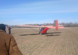 Un ucrainean a aterizat cu avionul la Suceava, după ce a fugit de războiul din țara sa. S-a ales cu dosar penal (Foto & Video)