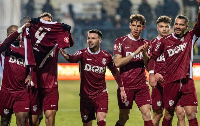 CFR Cluj învinge Dinamo și obține a 11-a victorie la rând. Cum arată clasamentul din play-off și programul complet
