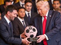 Leo Messi Donald Trump