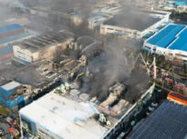 Incendiu la o fabrică de piese auto din Coreea de Sud: 14 morți și 60 de răniți (Video)