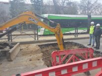 O șosea importantă din București s-a surpat. Trafic restricționat și intervenție Termoenergetica (Foto)