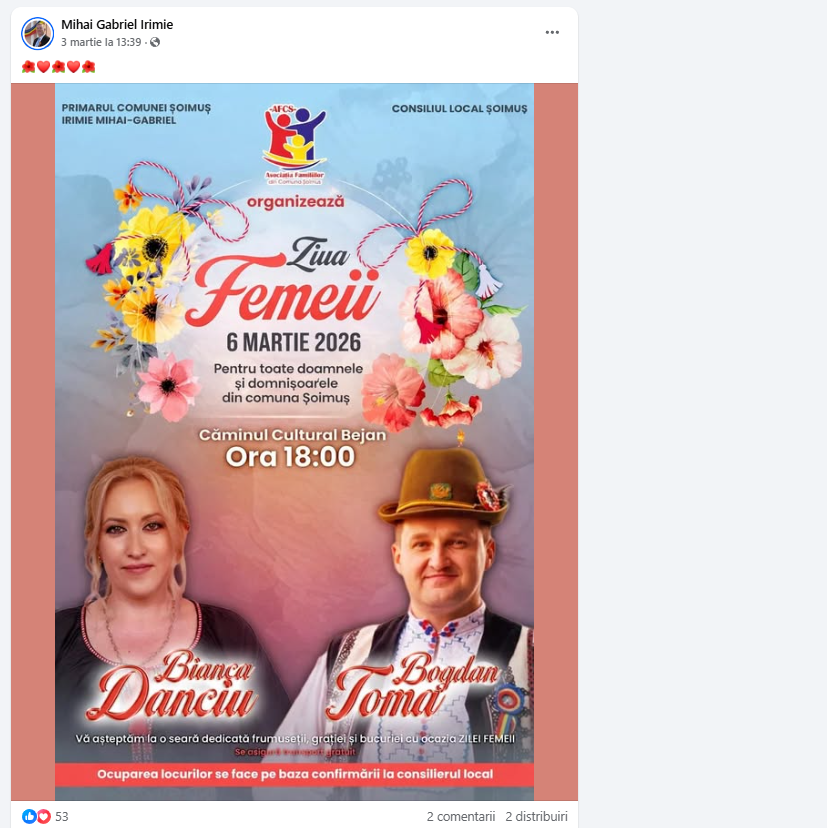 petrecere 8 martie soimus