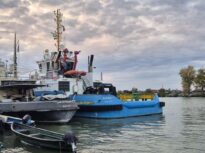 Un remorcher s-a scufundat în Portul Midia. Toți oamenii de la bord ar fi murit UPDATE Scafandrii Armatei au recuperat trupul unei a doua victime