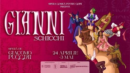 Luna aceasta, Opera Comică pentru Copii aduce în premieră singura comedie a lui Puccini