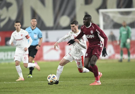 CFR Cluj și Dinamo remizează și se îndepărtează și mai mult de titlu