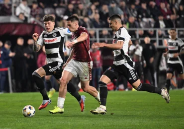 Superliga: U Cluj câștigă la limită cu Rapid și continuă lupta la titlu