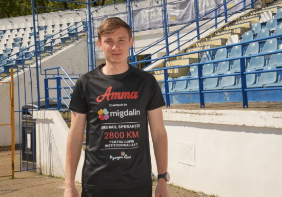 Ultramaratonistul Adrian Șovea face înconjurul României în 50 de zile pentru copiii instituționalizați