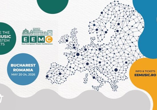 Biletele pentru East European Music Conference 2026 sunt disponibile: Bucureștiul devine hub-ul muzicii live în luna mai