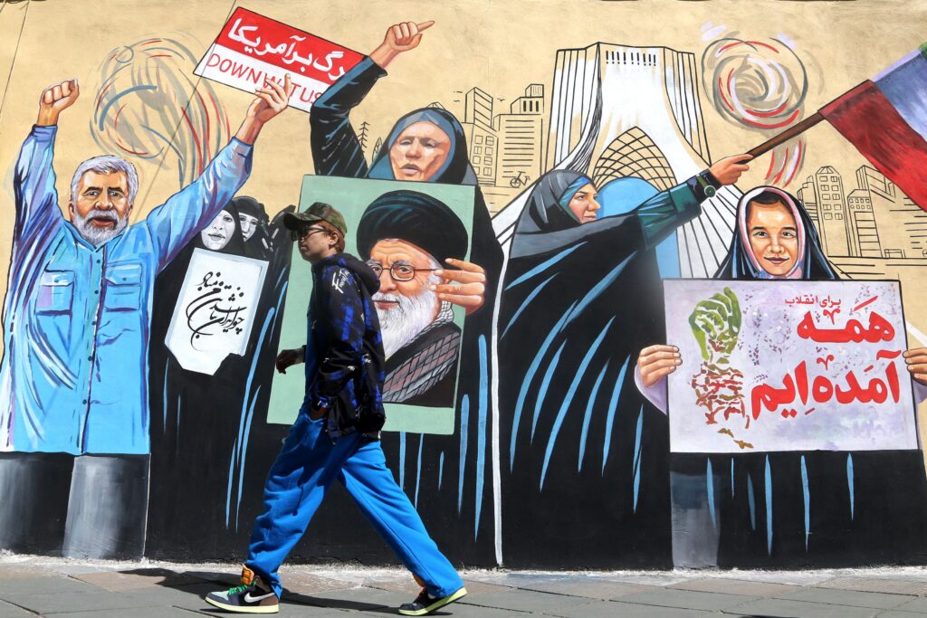 Daily life continues in Tehran under the shadow of