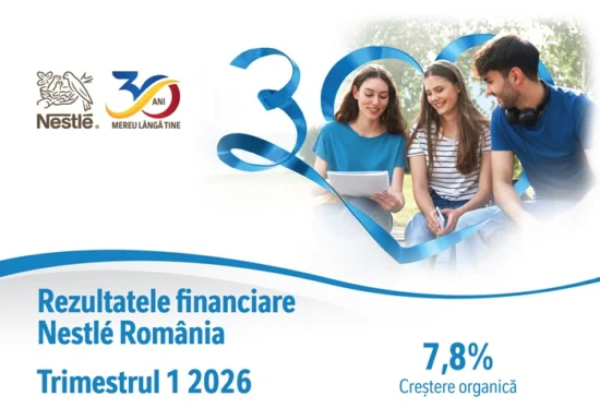 Vânzările Grupului Nestlé pe primele trei luni ale anului 2026: continuarea ritmului de creștere