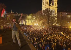 Budapesta s-a transformat într-o arenă de petrecere după alegerile istorice care au pus capăt erei Orban (Video)