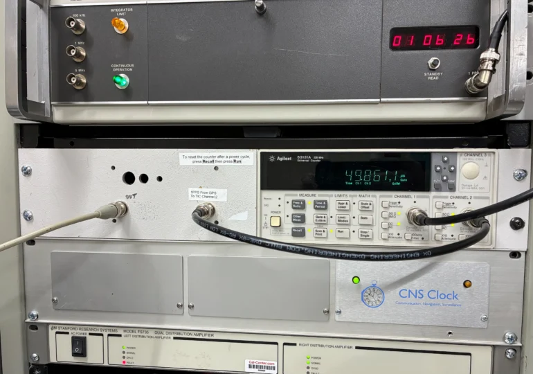 Cercetătorii din Australia au testat pe mare un ceas atomic de ultimă generație