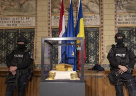 Coiful de la Coțofenești și două brățări dacice, furate de la Muzeul din Drents, au fost recuperate și predate României. Acum trebuie să dăm înapoi despăgubirile de milioane de euro. Cum arată tezaurul și reacția lui Nicușor Dan (Video)