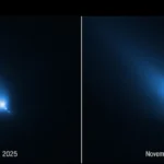 Telescopul Hubble a surprins o cometă în timp ce se dezintegra: „Noroc incredibil!”