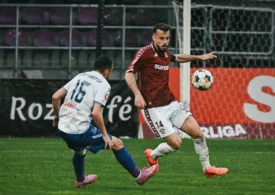 Superliga: Rapid face un nou pas greșit și are șanse tot mai mici la titlu