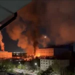 Explozie urmată de incendiu la CET Vest: Au ars zeci de tone de ulei. ELCEN asigură că bucureștenii nu au nicio problemă legată de alimentarea cu curent (Video)