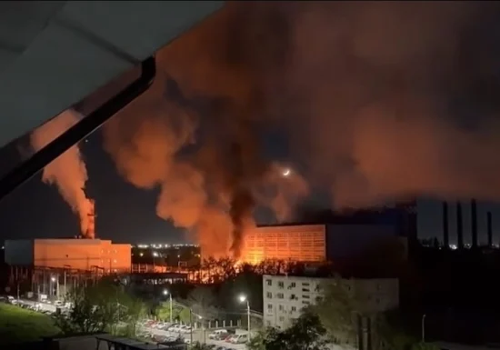 Explozie urmată de incendiu la CET Vest: Au ars zeci de tone de ulei. ELCEN asigură că bucureștenii nu au nicio problemă legată de alimentarea cu curent (Video)