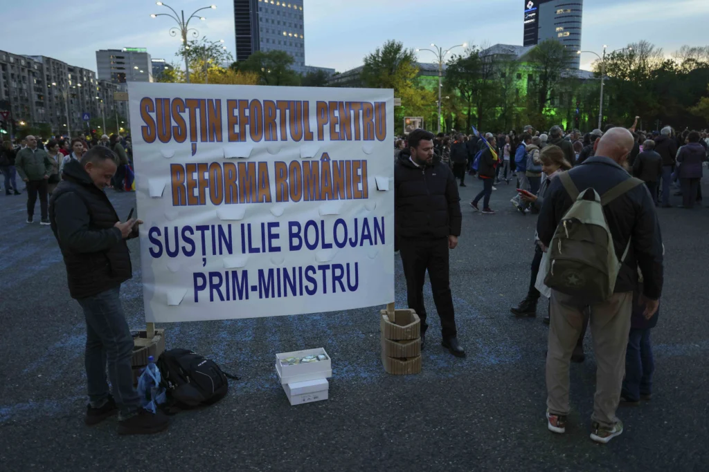 miting Ilie Bolojan
