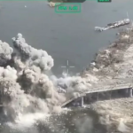 Premieră: Dronele britanice au distrus un pod, după o greșeală stupidă a rușilor (Video)