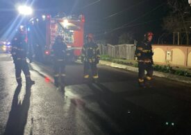 Populația a fost evacuată pe o rază de 1 km la Ciorani, județul Prahova: O cisternă cu GPL s-a răsturnat pe DN 1D (Foto) <span style="color:#990000;">UPDATE</span> Trafic blocat, a fost emis mesaj RO-Alert
