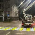 Premieră națională: Orașul din România care va avea sistem de proiecție cu laser a trecerilor de pietoni