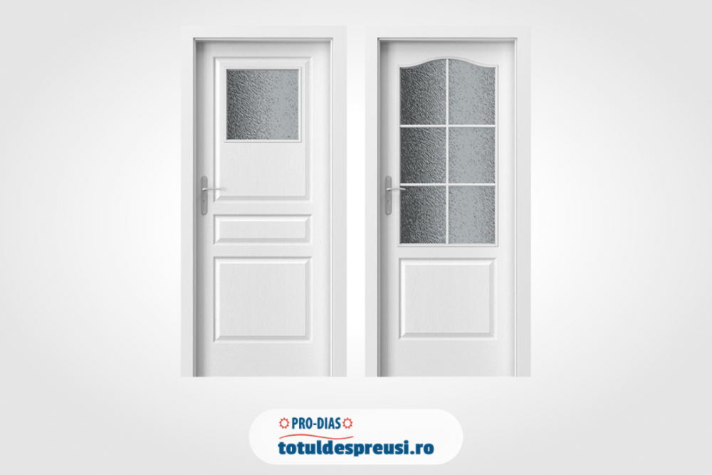Design și funcționalitate pentru casa ta: totul despre modele de uși interior, albe, cu geam