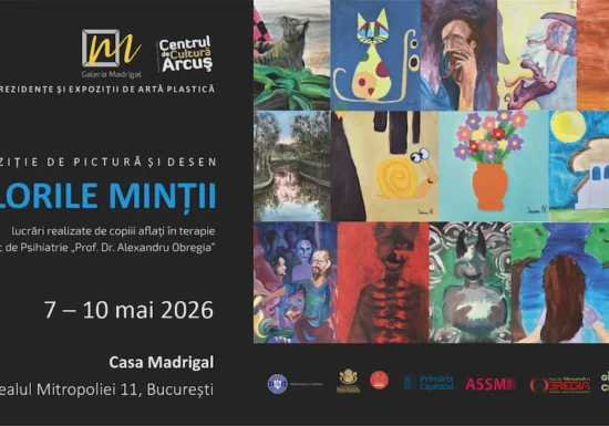 Galeria Madrigal vernisează expoziția „Culorile minții”-Lucrări de terapie prin artă realizate de copii și adolescenți