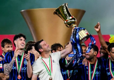 Ce a scris presa din Italia despre Cristi Chivu după ce a câștigat și Cupa Italiei: „Mister Double”