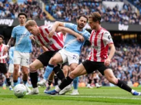 Manchester City, învingătoare cu 3-0 la Brentford, se menține în cursa pentru titlu în Premier League