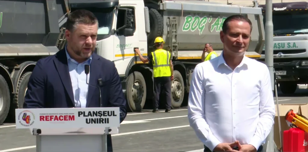 Pacea de la Piața Unirii – Ciucu și Băluță renunță la scandalul politic: Am trecut peste luni de declarații belicoase (Video)