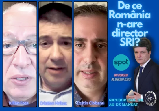 De ce România n-are director SRI? - <span style="color:#990000;">Podcast video</span>