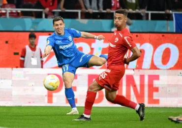 Universitatea Craiova câștigă pe final cu Dinamo și are o mână pe trofeul Ligii 1