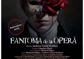 Musicalul fenomen „Fantoma de la Operă” revine pe scena Operei Naționale București în septembrie 2026