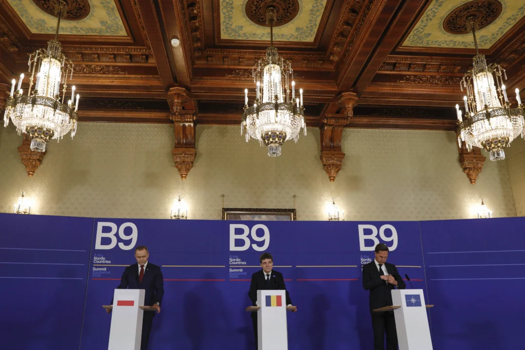 Nicușor Dan, Karol Nawrocki și Mark Rutte