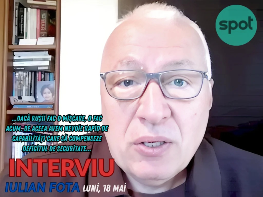 Iulian Fota, Interviu