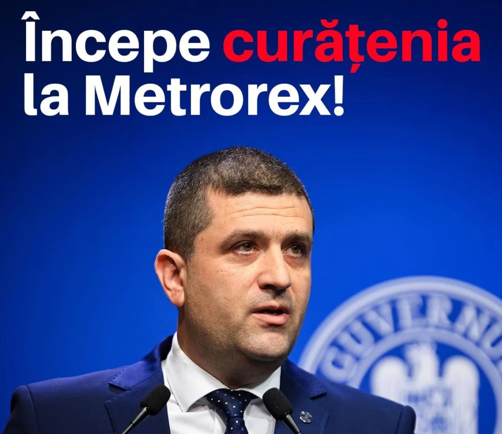 Miruță trimite iar Corpul de Control la Metrorex: Problemele nu mai pot fi ascunse sub preș