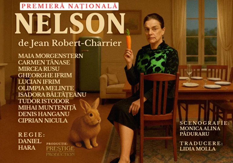 „Nelson” și „Ața și năvodul ei de...viață”, pe scenele din București, Târgu Mureș și Baia Mare, la început de iunie