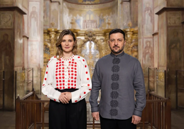 Zelenski vine cu soția la Summit-ul B9 de la București. Olena Zelenska va avea program separat cu Mirabela Grădinaru - surse